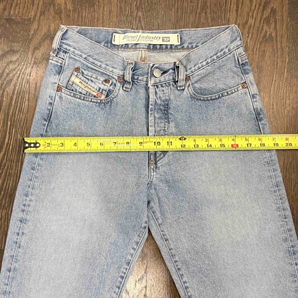 Women's Diesel Industry Jeans RN 93243 CA 25594 in Light Blue W29 Made In Italy - Picture 4 of 12